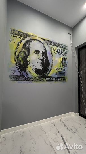 Роспись стен.Барельеф