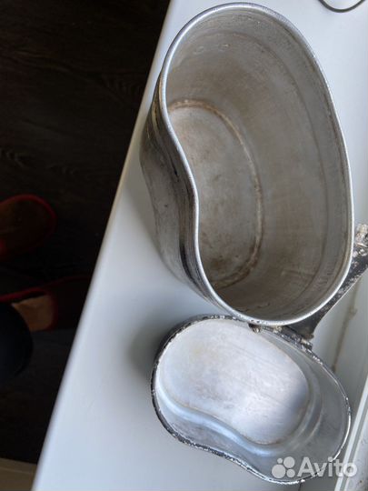 Армейский походный котелок