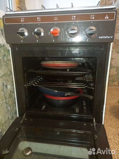 Газовая плита бу карпаты17