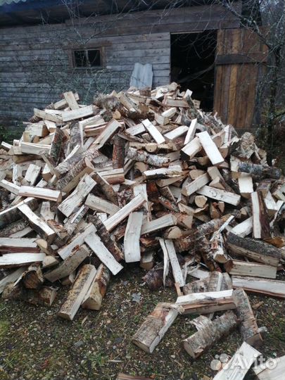 Дрова березовые колотые