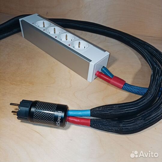 Сетевой авторский фильтр с двойным кабелем