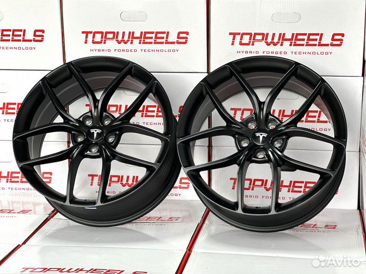 Диски Tesla Model 3 20 8.5J вес 11.0kg Black