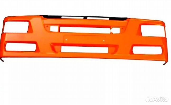 Бампер передний камаз 6520 евро 4 оранжевый