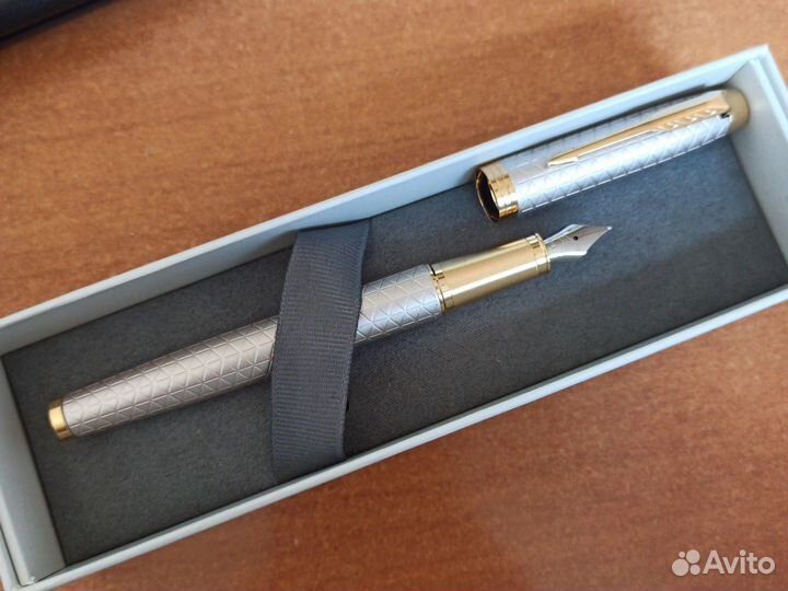 Parker перьевая ручка IM Metal Premium F323