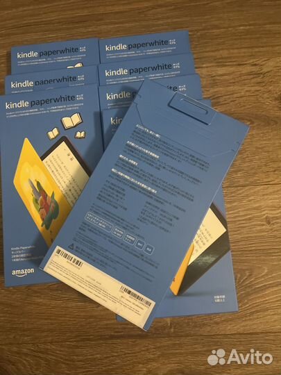 NEW. Kindle Amazon PaperWhite Kids + желтая обложк
