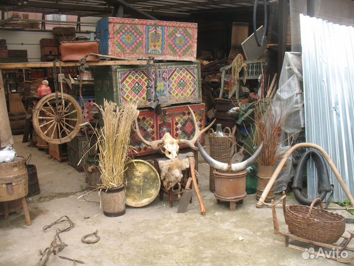 Предметы в ковбойском стиле вестерн старинные