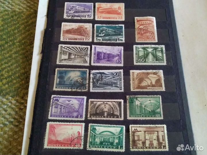 Наборы почтовых марок РСФСР и СССР