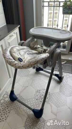 Стульчик для кормления chicco polly progress 5