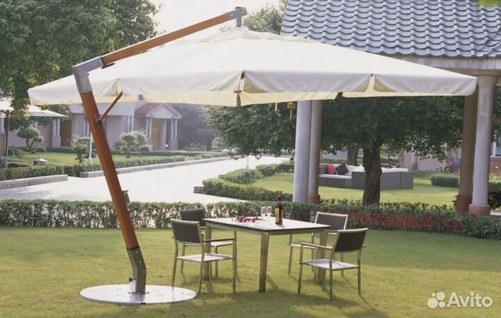 Уличный профессиональный зонт для дачи и сада