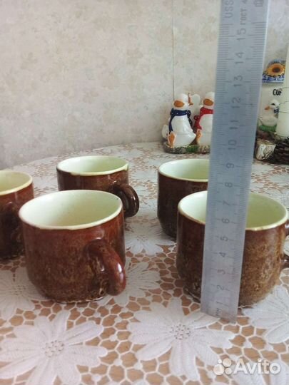 Чашки кофейные керамика