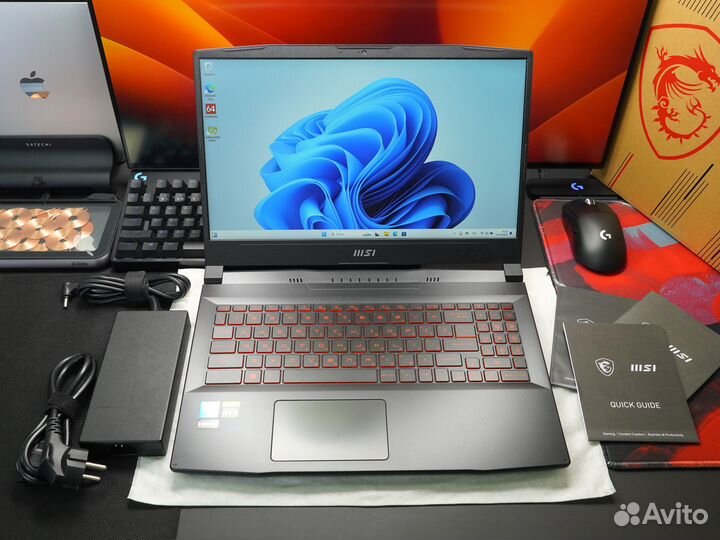 Ноутбук MSI GF66 Katana 12UE RTX 3060 / i5-12500H