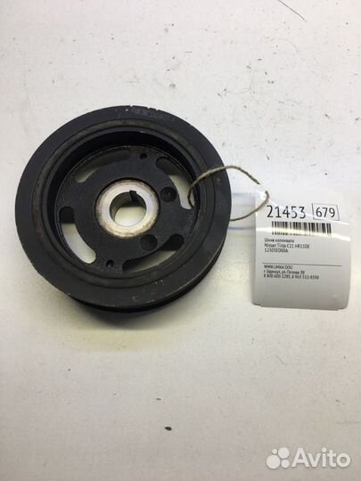 Шкив коленвала Nissan Tiida C11 HR15DE