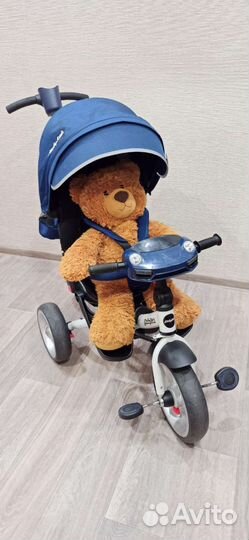 Трехколесный велосипед коляска