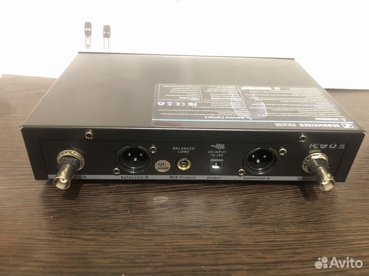 Sennheiser EW100G3/EW300G3 e835 набор караоке 4шт