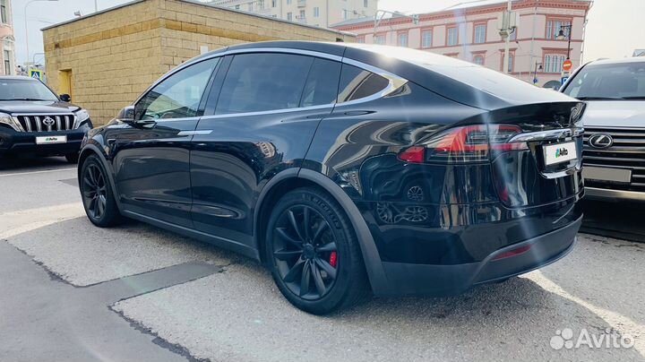 Tesla Model X 611 л.с. AT, 2017, 87 279 км