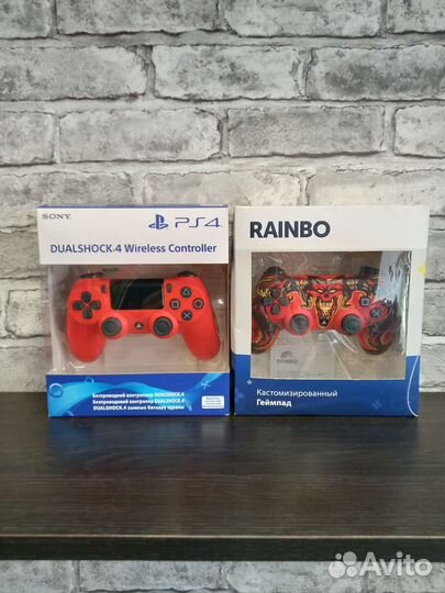 Новые оригинальные геймпады для PS4