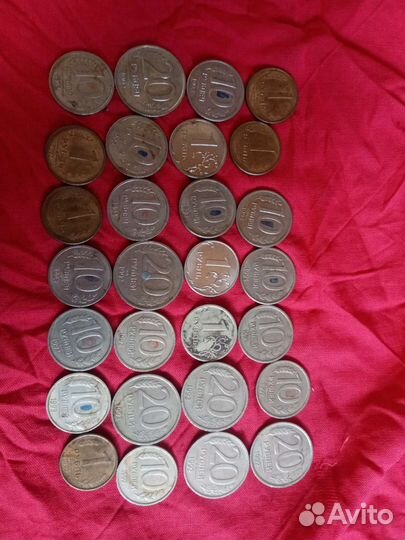 Монеты 1992-2020г