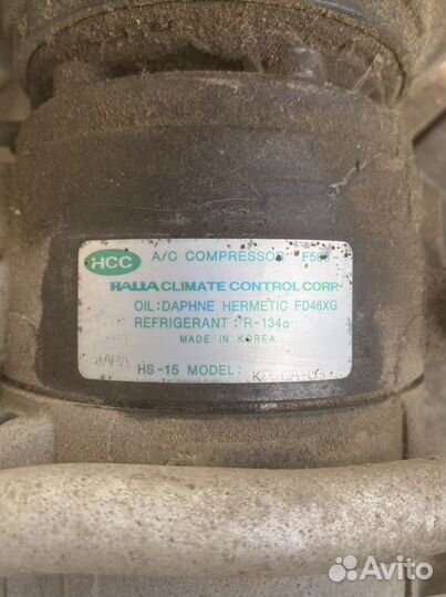 Компрессор кондиционера hyundai elantra