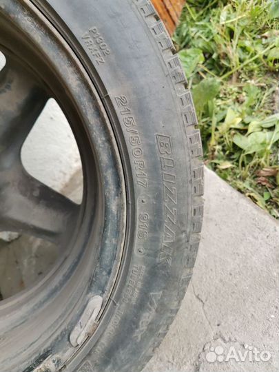 Колеса в сборе r17 зимние на Opel Astra J