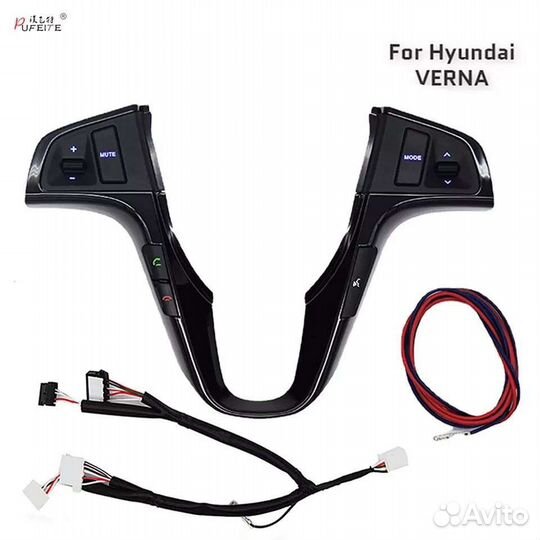 Кнопки на руль hyundai solaris 1