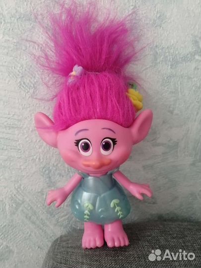 Игрушка тролль Розочка (оригинальная)