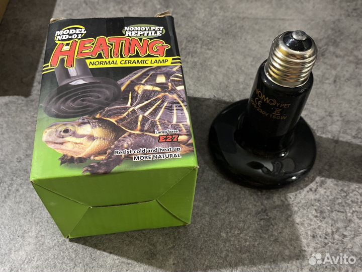 Лампа для черепах и тд