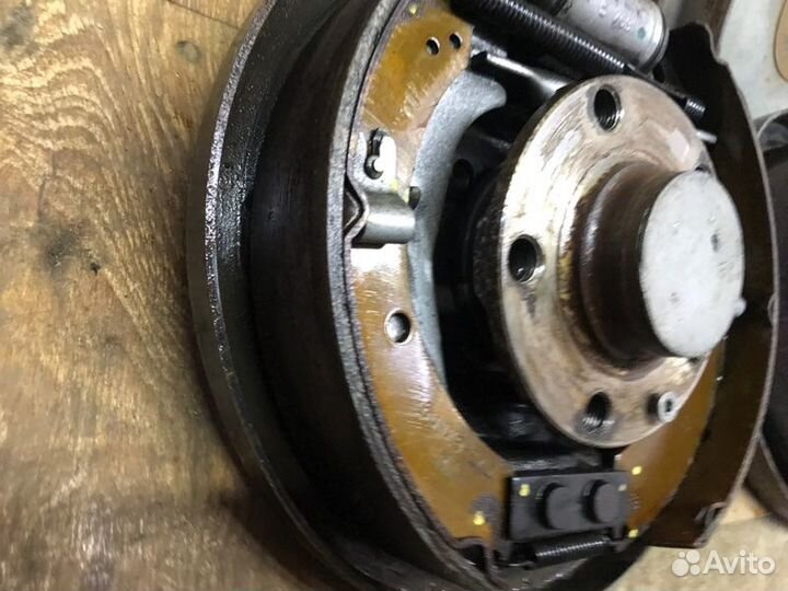 Задние барабаны всборе Rapid Polo 1.6 cfna