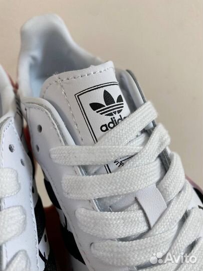 Кроссовки Adidas Samba Hello Kitty на платформе