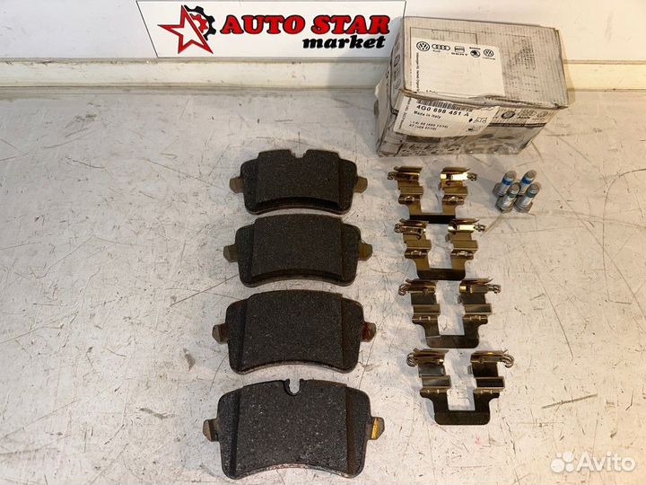 Колодки тормозные задние Audi/Porsche Macan 14-19
