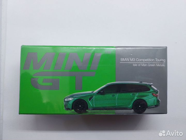 MiniGt 1/64 BMW M3 Competition Touring (Green)