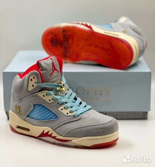 Trophy Room x Nike Air Jordan 5 Retro Ice Blue