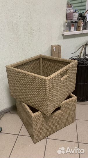 Корзина плетеная для хранения