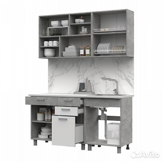 Кухня Денвер 1600мм в наличии