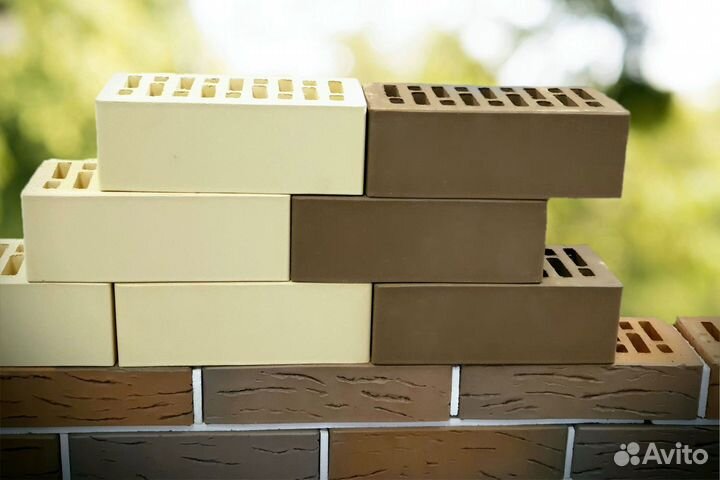 Керамический кирпич слоновая кость бархат Строма М150