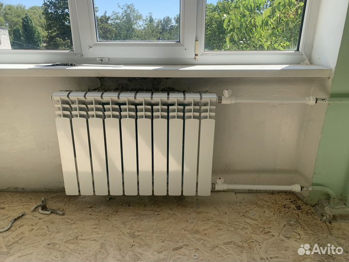 Замена радиаторов отопления