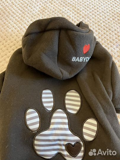 Толстовка теплая для собаки