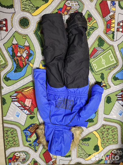 Зимний комбинезон для мальчика 110+6