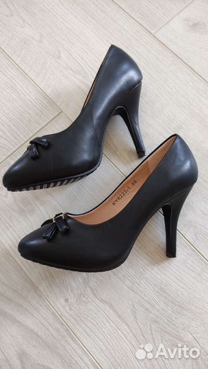 Туфли кожаные женские 39 размер