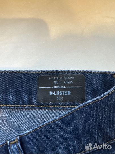 Мужские джинсы diesel d-Luster. W30L 30