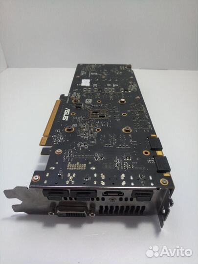 Видеокарта Asus GeForce GTX 1070 turbo (неисправна