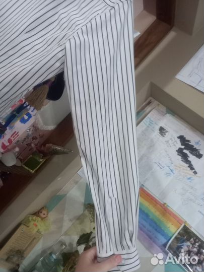 Рубашка школьная для девочки 158