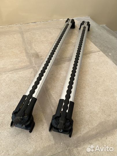 Поперечины на рейлинги toyota highlander