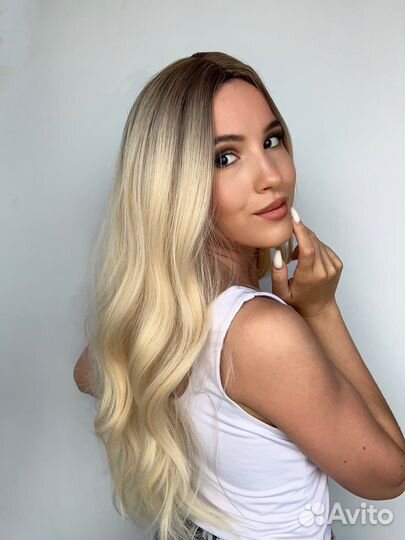 Парики блонд разные