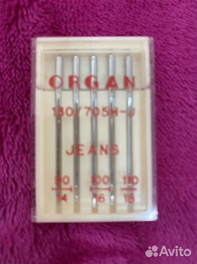 Иглы для швейных машин (джинс)