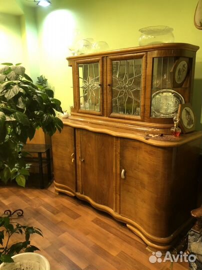 Шкаф буфет старинный антикварный