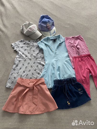 Детские вещи для девочки пакетом