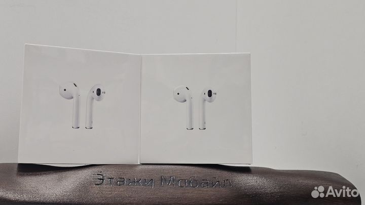 Airpods 2, новые, запечатанные, гарантия