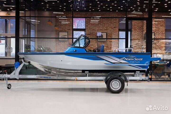 Катер-лодка NorthSilver 470 Fish витрина
