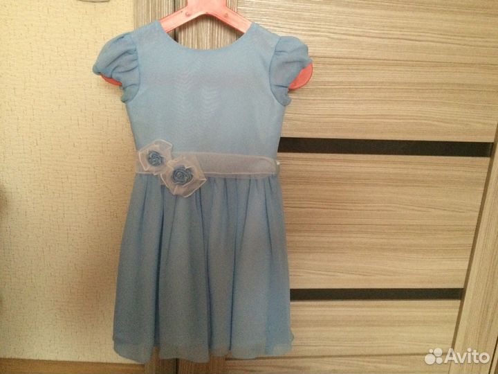 Нарядное платье (+юбка со снежинками)