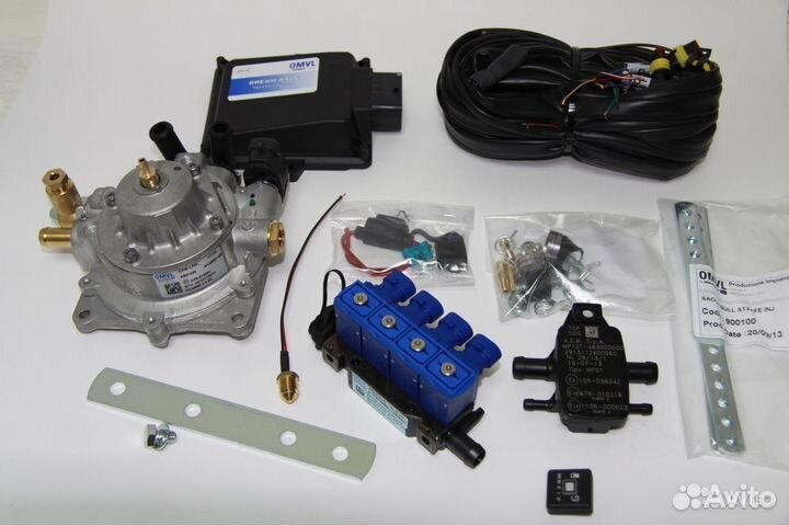 Гбо на авто Toyota Land Cruiser К-т Гбо №67 Кредит